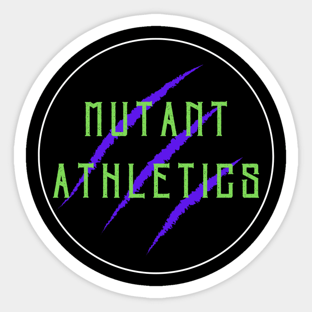 Mutant Athletics Flagship Logo Sticker by Mutant Athletics